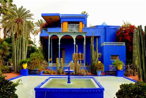 jardin majorelle yves saint laurent|majorelle morocco on map.